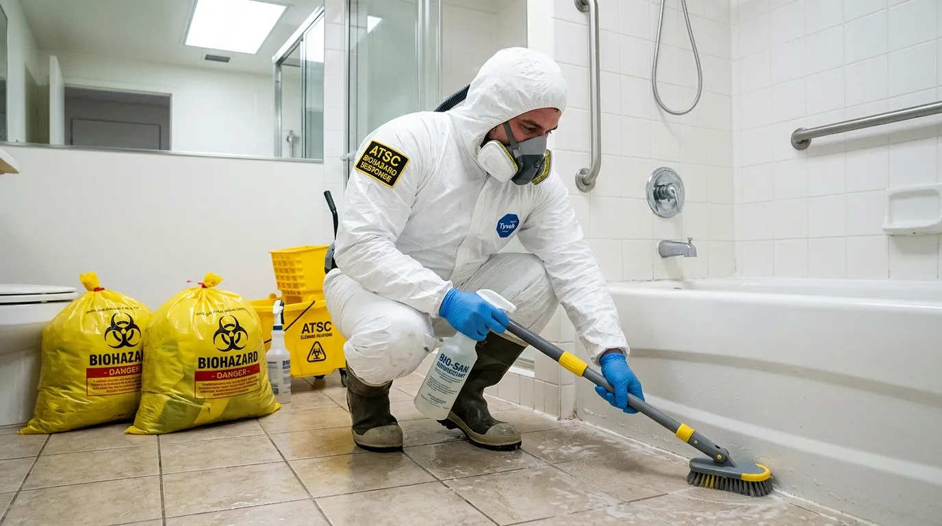 Decontamination equipment deployed for Blood Cleanup in Orange Lake